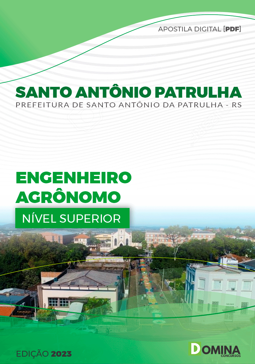 Pref Santo Antônio da Patrulha RS 2023 Engenheiro Agrônomo