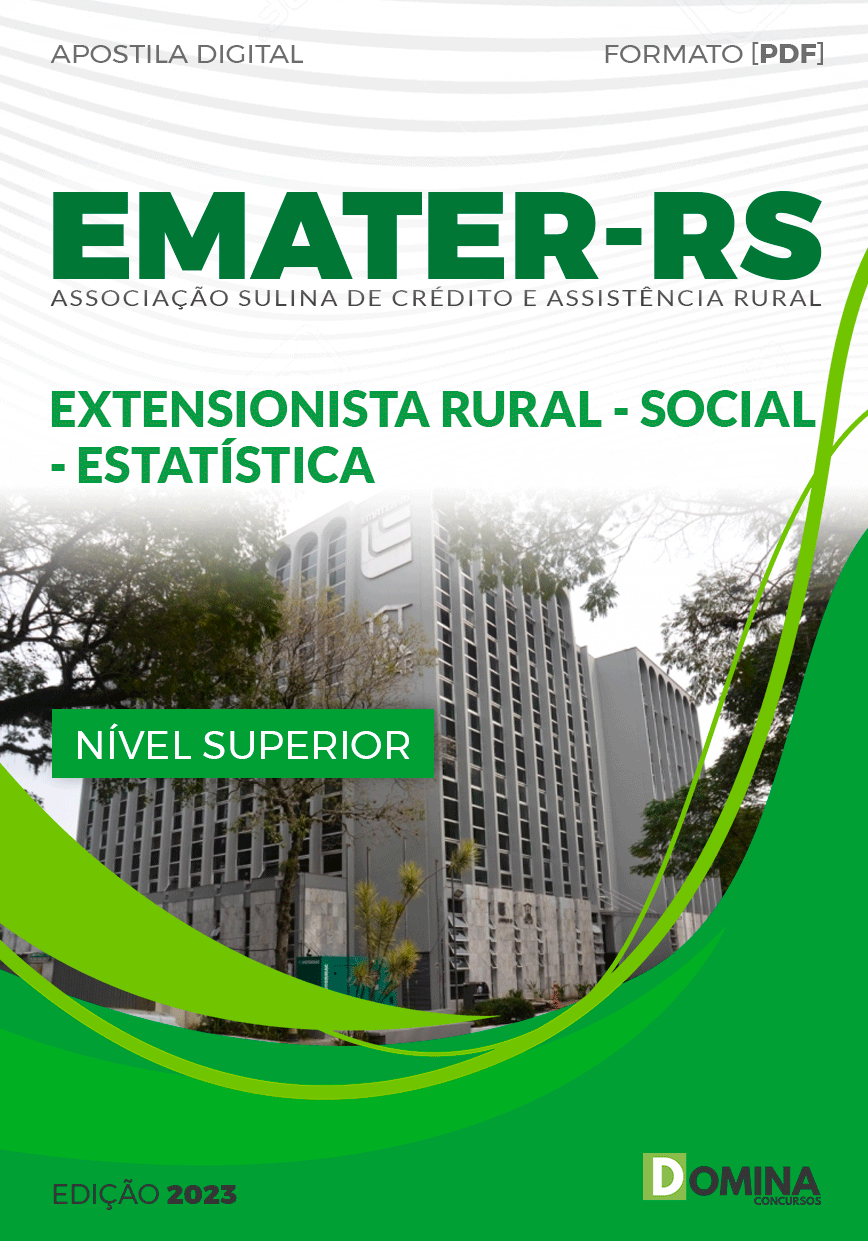Apostila Emater RS 2023 Extensionista Rural Social Estatística