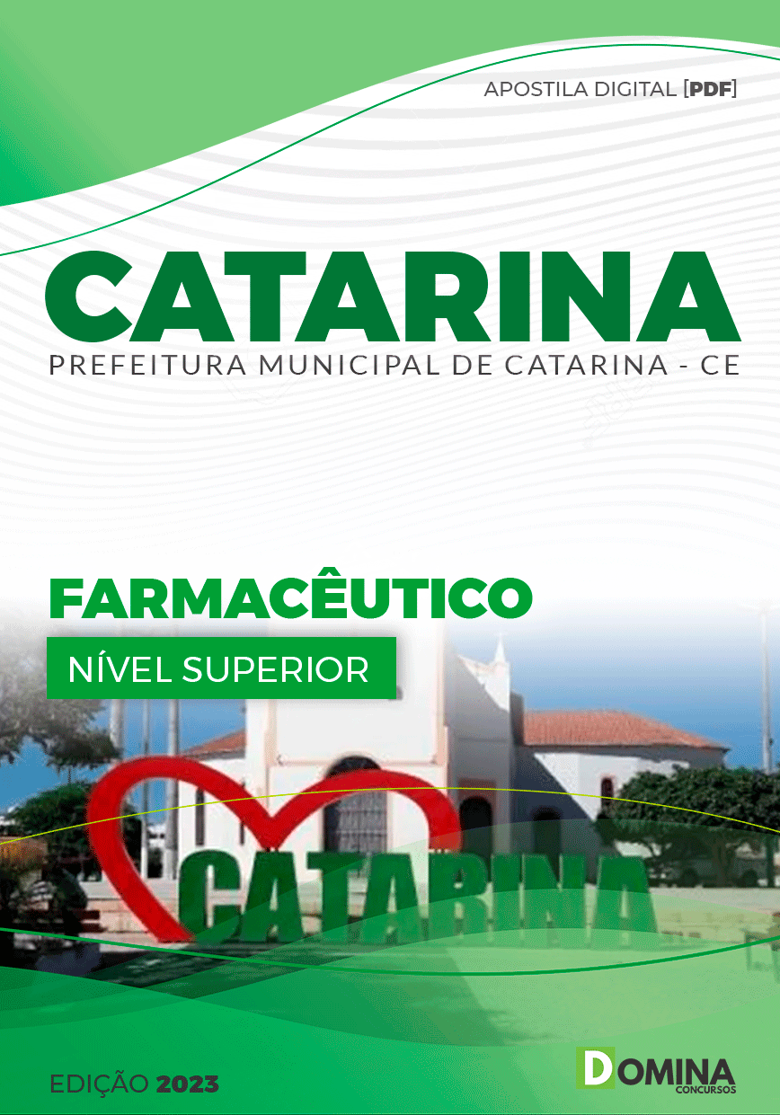 Apostila Concurso Pref Catarina CE 2023 Farmacêutico
