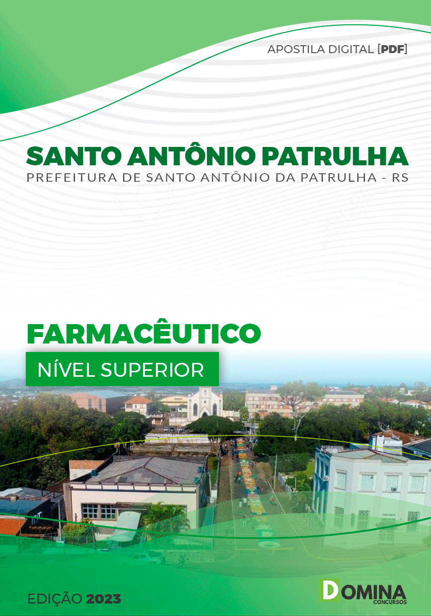 Apostila Pref Santo Antônio da Patrulha RS 2023 Farmacêutico