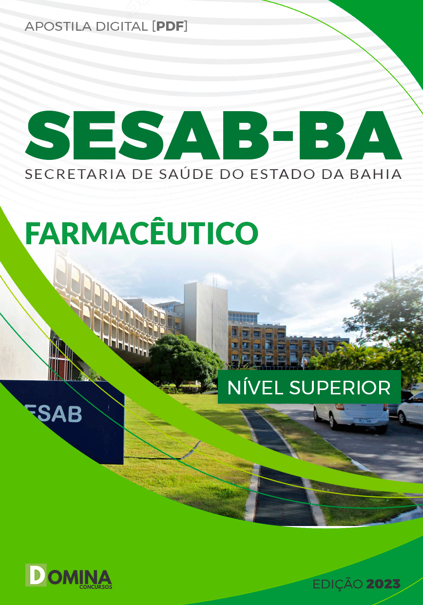 Apostila Concurso SESAB BA 2023 Farmacêutico