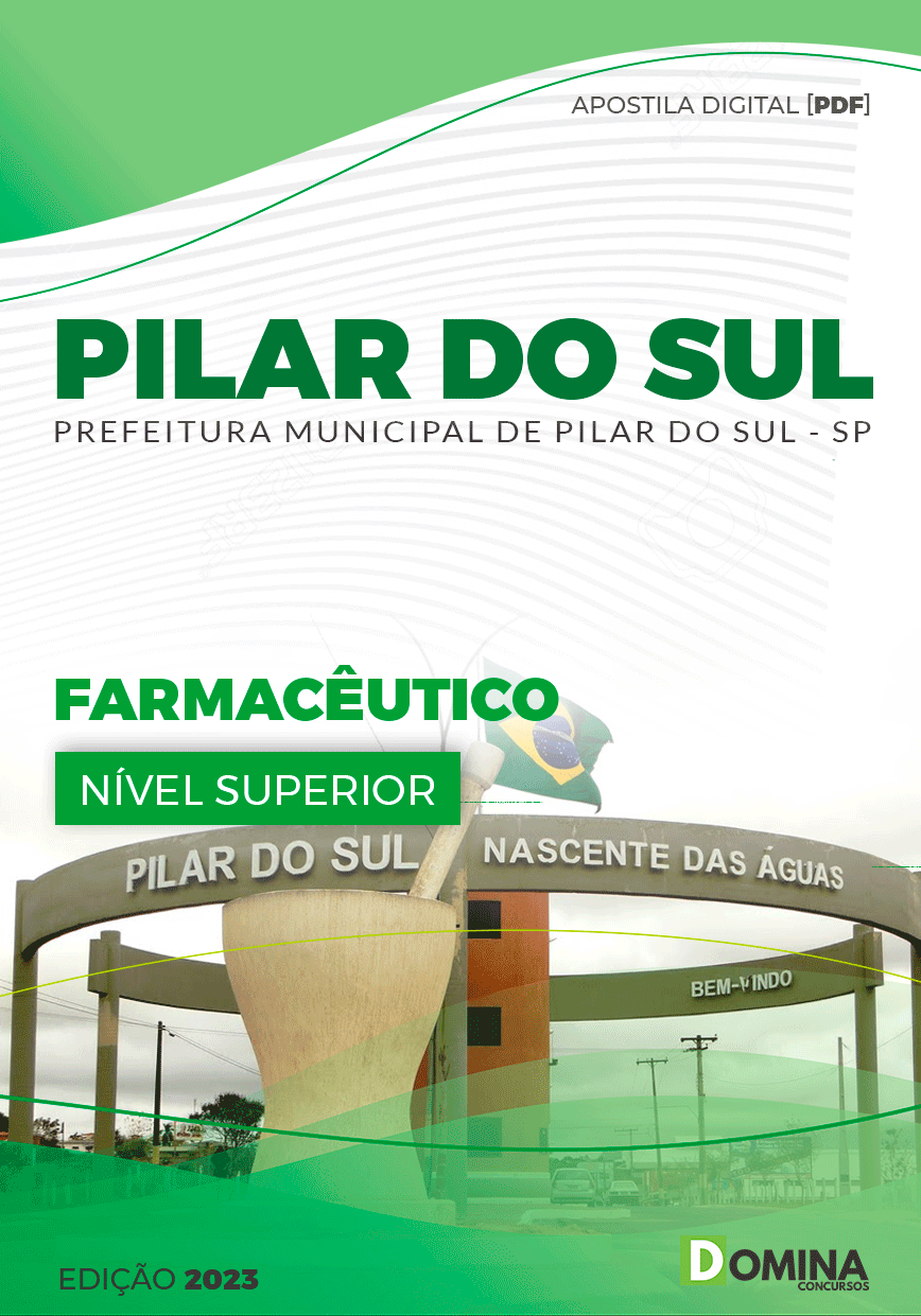 Apostila Pref Pilar do Su SP 2023 Farmacêutico