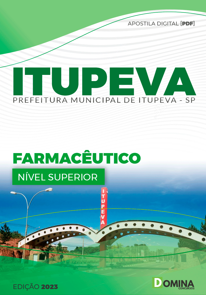 Apostila Concurso Pref Itupeva SP 2023 Farmacêutico