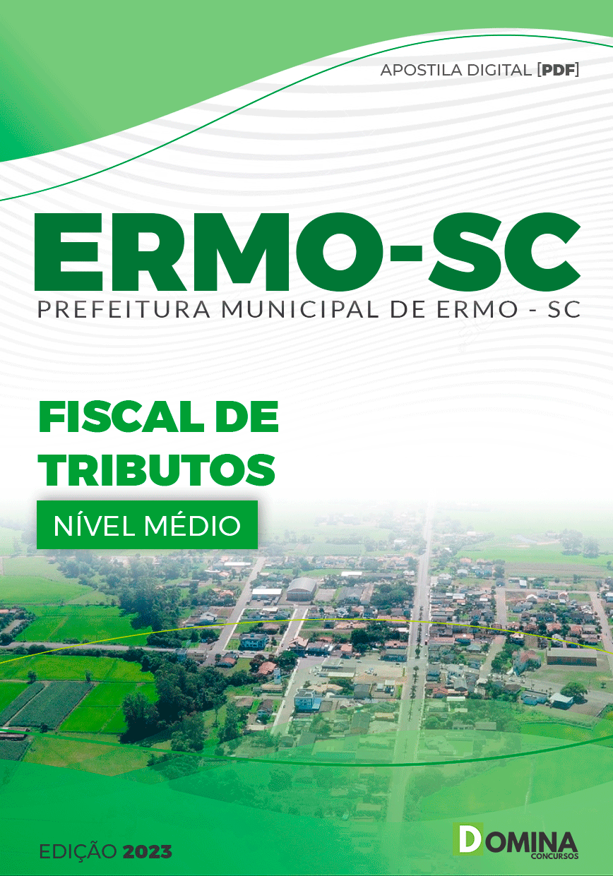 Apostila Concurso Prefeitura Ermo SC 2023 Fiscal de Tributos