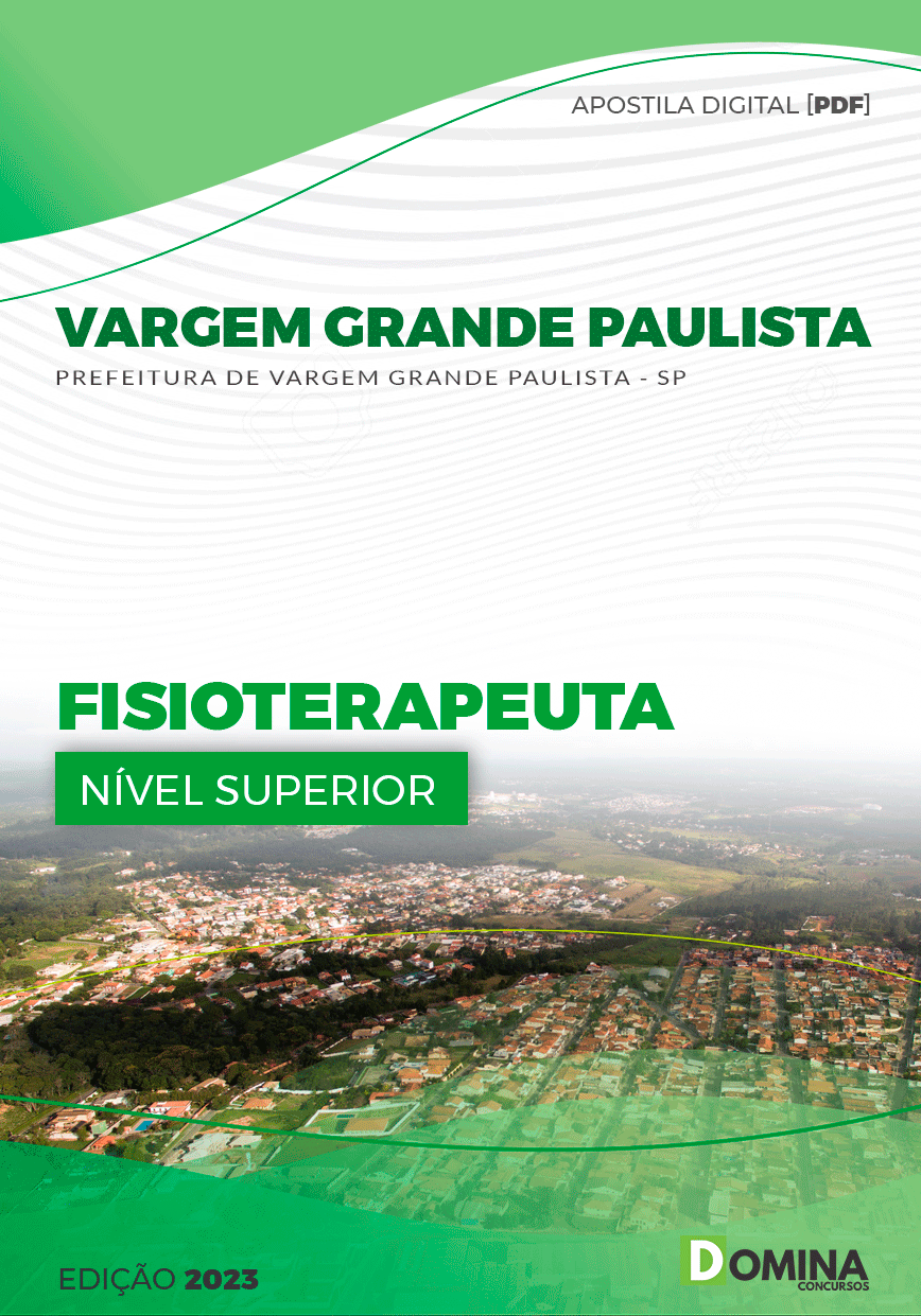 Apostila Pref Vargem Grande Paulista SP 2023 Fisioterapeuta