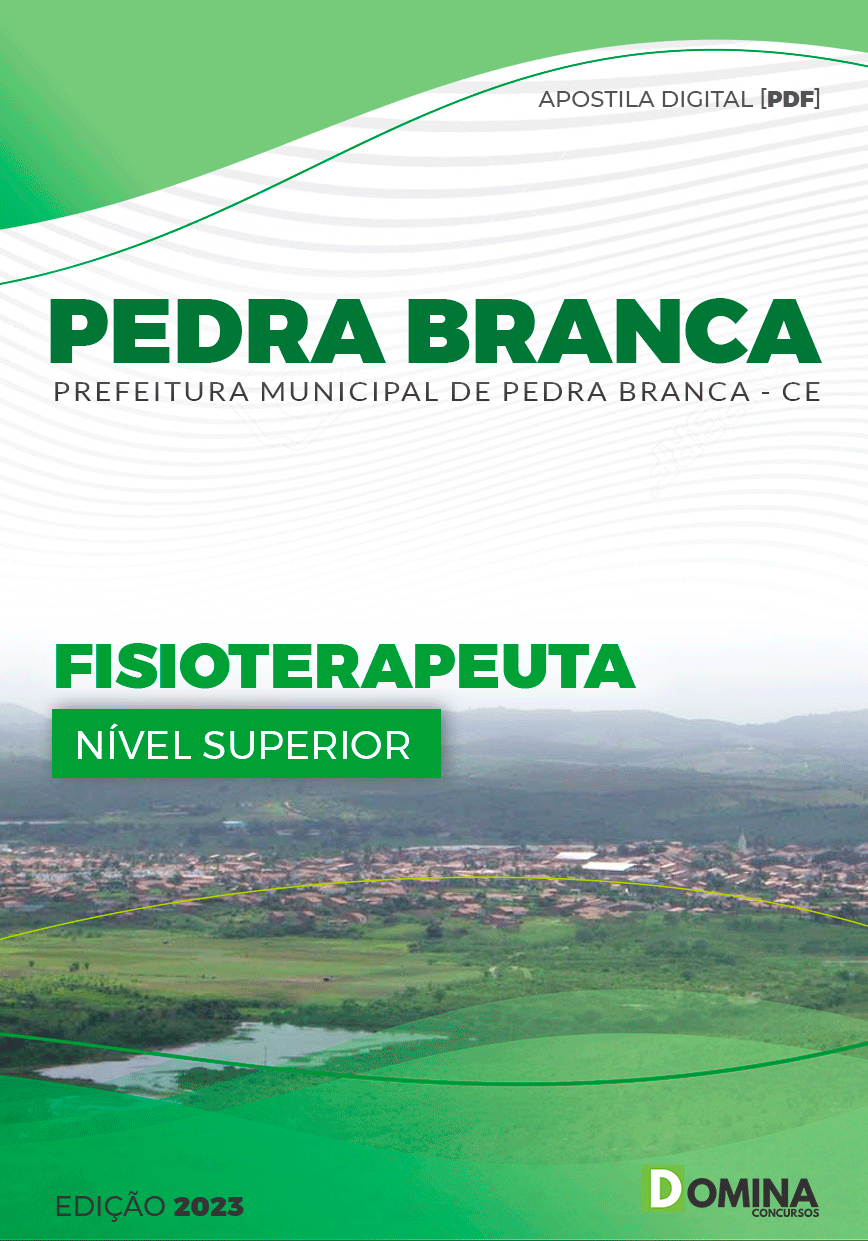 Apostila Concurso Pref Pedra Branca CE 2023 Fisioterapeuta