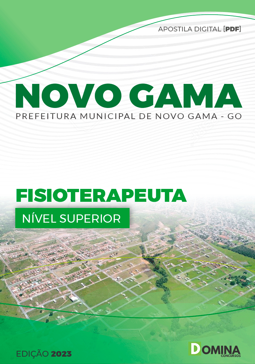 Apostila Pref Novo Gama GO 2023 Fisioterapeuta