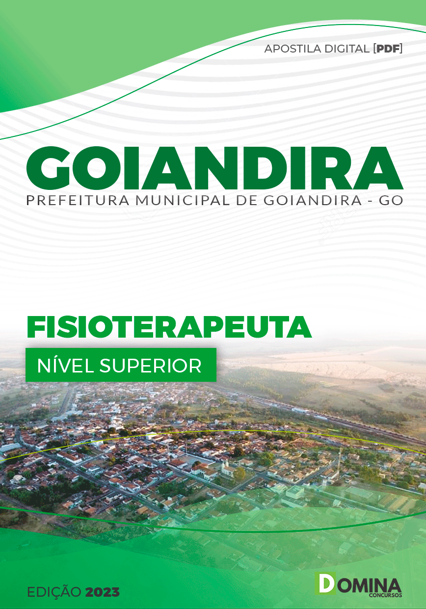 Apostila Concurso Pref Goiandira GO 2023 Fisioterapeuta