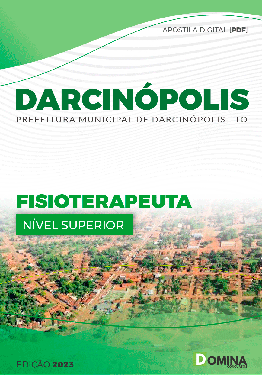 Apostila Pref Darcinópolis TO 2023 Fisioterapeuta
