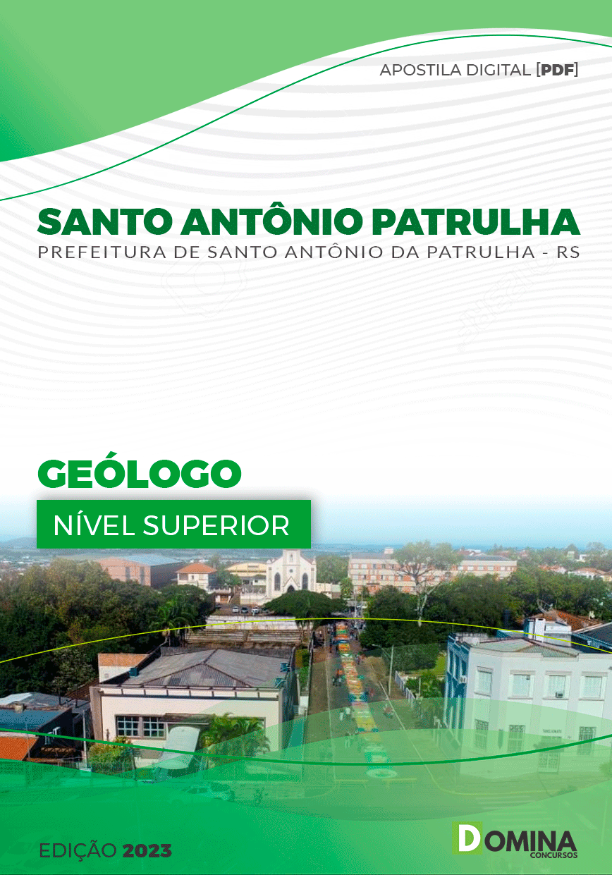 Apostila Pref Santo Antônio da Patrulha RS 2023 Geólogo