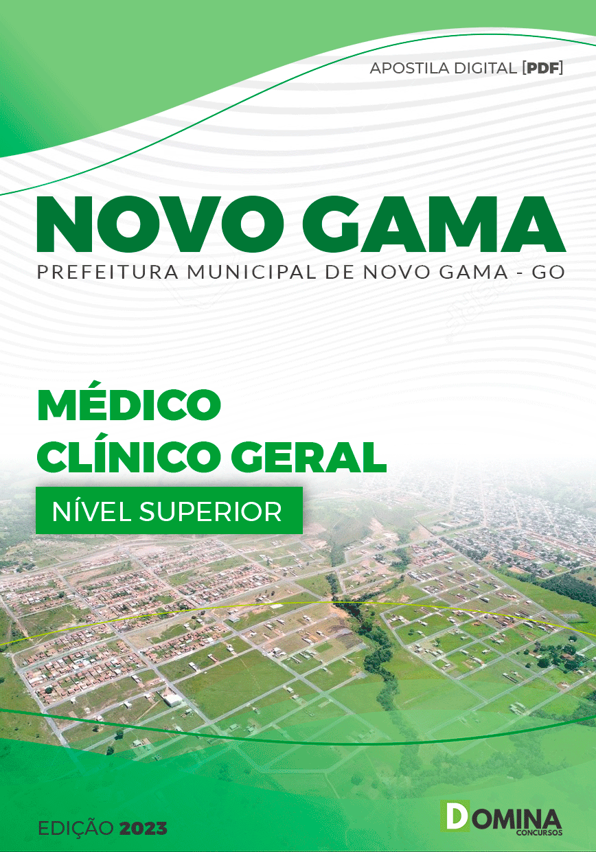 Apostila Pref Novo Gama GO 2023 Médico Clínico Geral