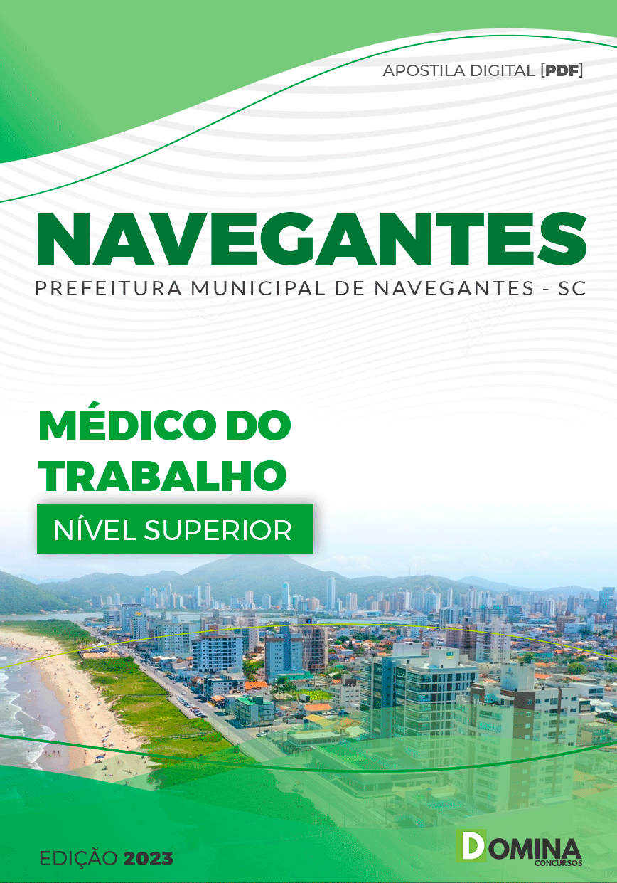 Apostila Pref Navegantes SC 2023 Médico Trabalho