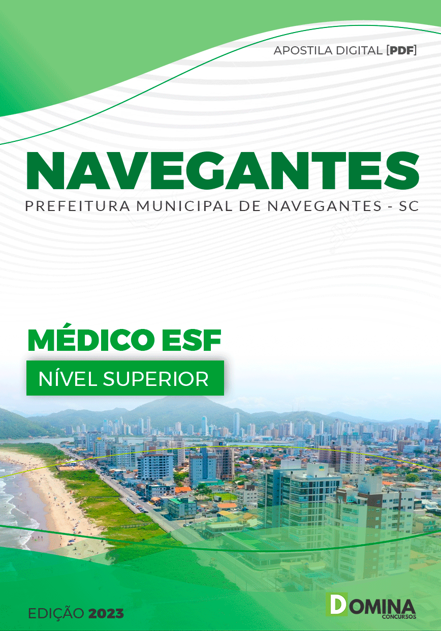 Apostila Pref Navegantes SC 2023 Médico ESF