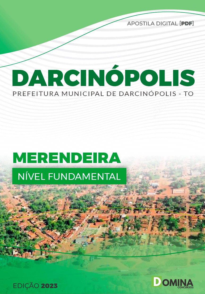 Apostila Concurso Pref Darcinópolis TO 2023 Merendeira