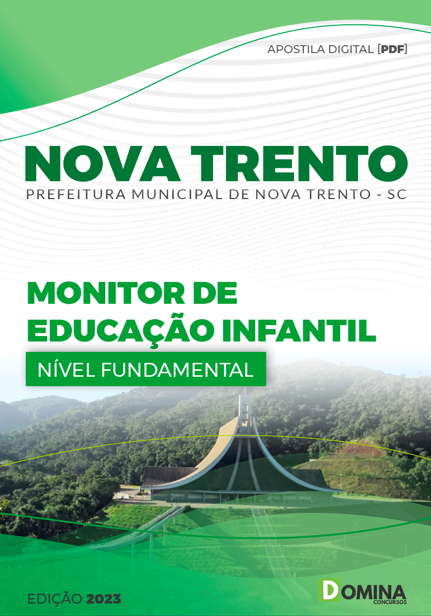 Apostila Pref Nova Trento SC 2023 Monitor Educação Infantil