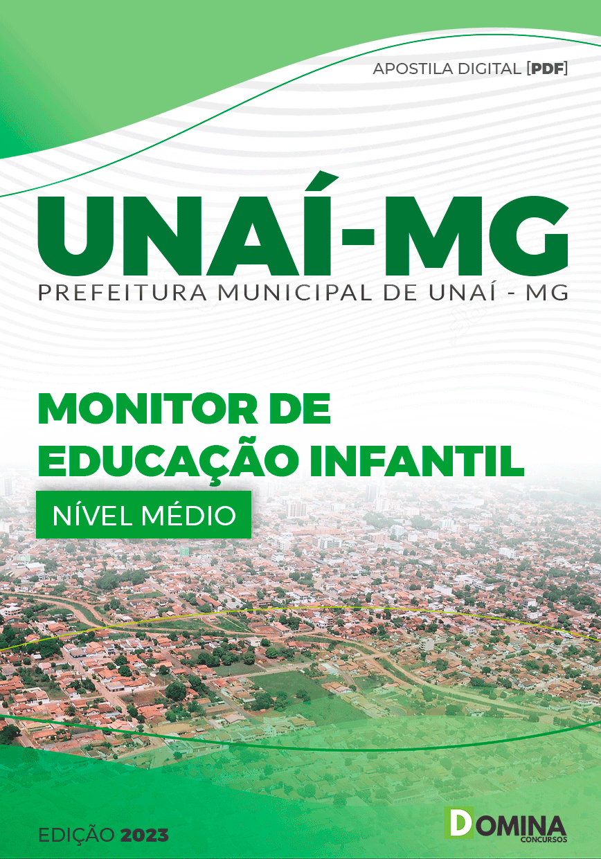 Apostila Concurso Pref Unaí MG 2023 Monitor Educação Infantil