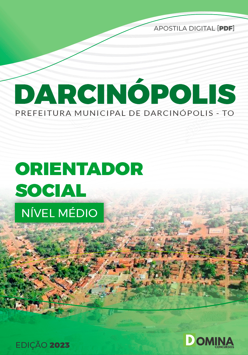 Apostila Pref Darcinópolis TO 2023 Orientador Social