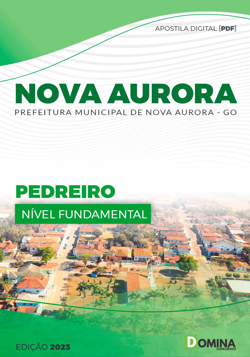 Apostila Concurso Pref Aurora GO 2023 Pedreiro