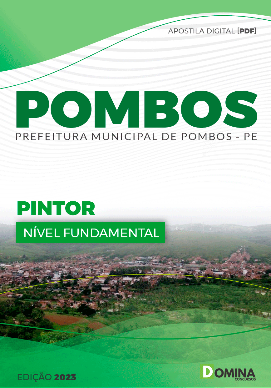 Apostila Concurso Público Pref Pombos PE 2023 Pintor