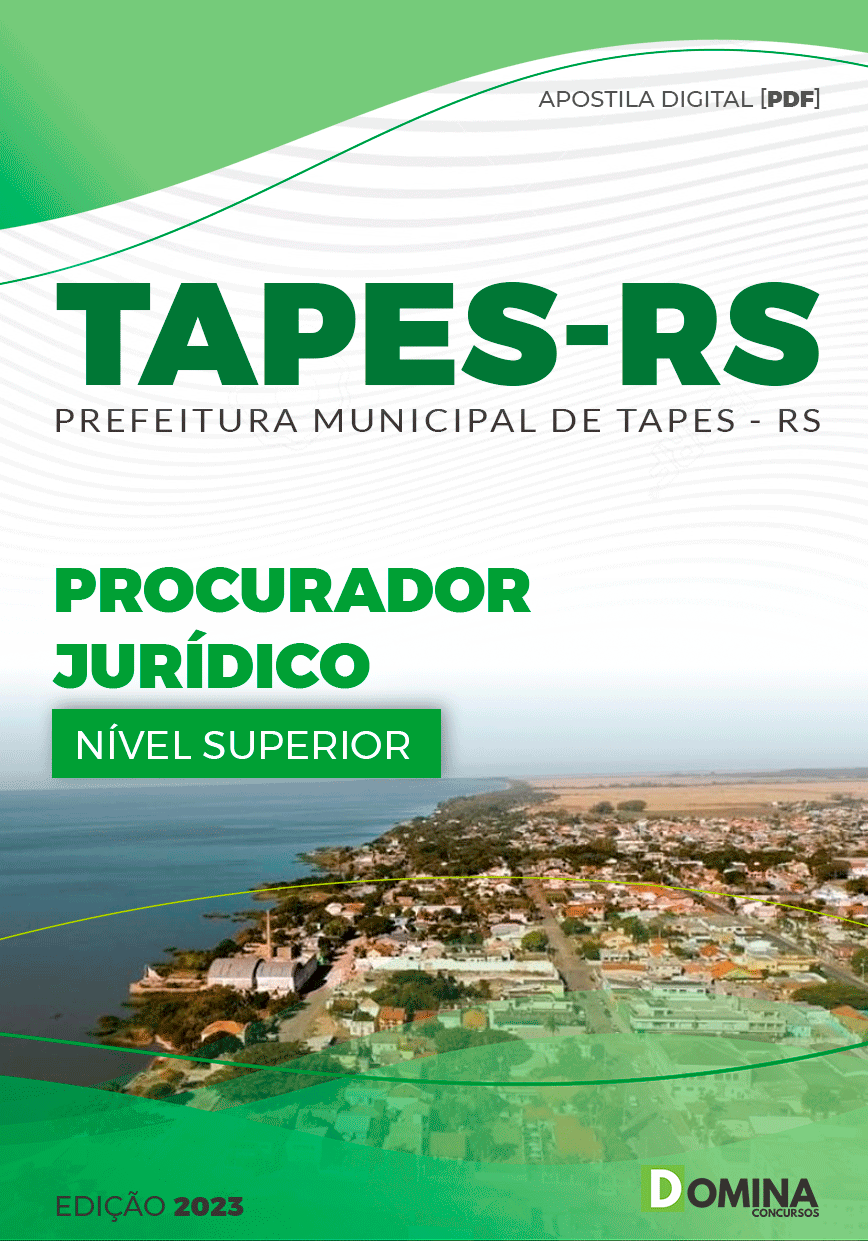 Apostila Concurso Pref Tapes RS 2023 Procurador Jurídico