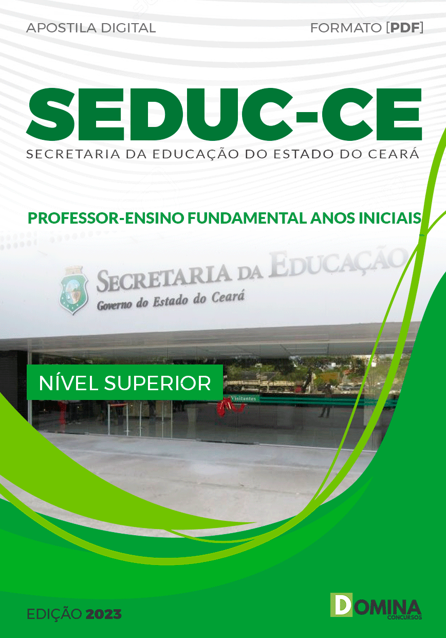 Apostila SEDUC CE 2023 Professor Ensino Fund Anos Iniciais 1º ao 5º