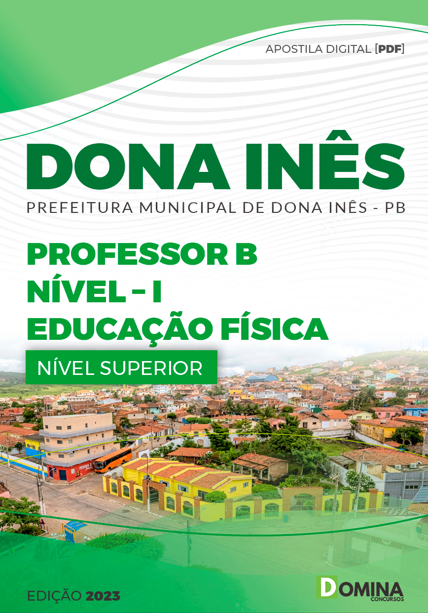 Apostila Pref Dona Inês PB 2023 Professor B Nível I Português