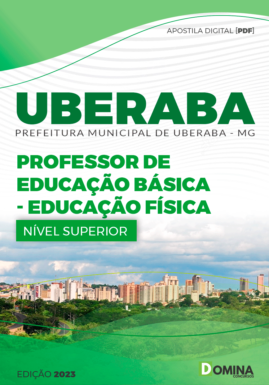 Apostila Pref Uberaba MG 2023 Professor Ed Básica Educação Física