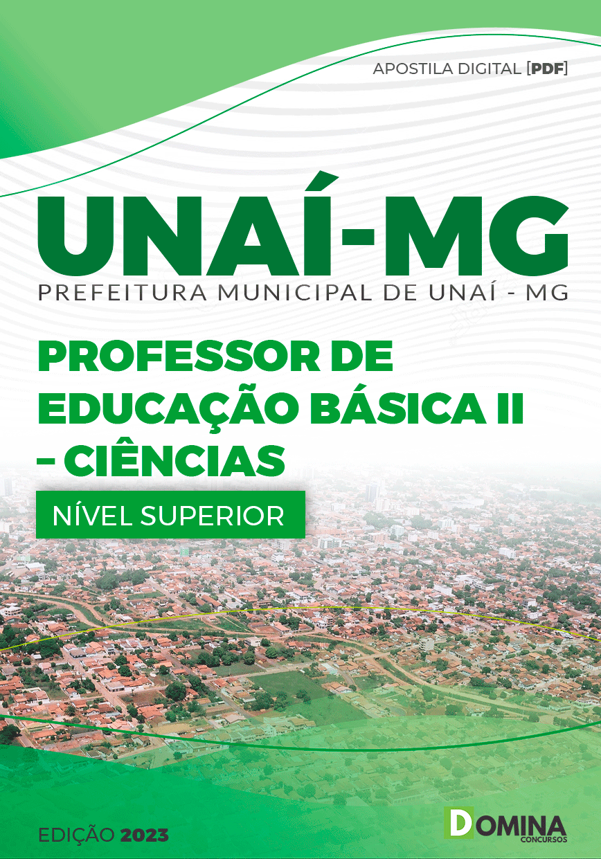 Apostila Concurso Pref Unaí MG 2023 Professor Educação Básica II Ciências