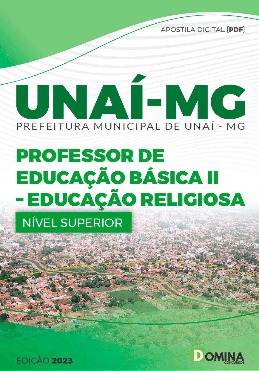 Apostila Concurso Pref Unaí MG 2023 Prof Educ Básica II Educação Religiosa