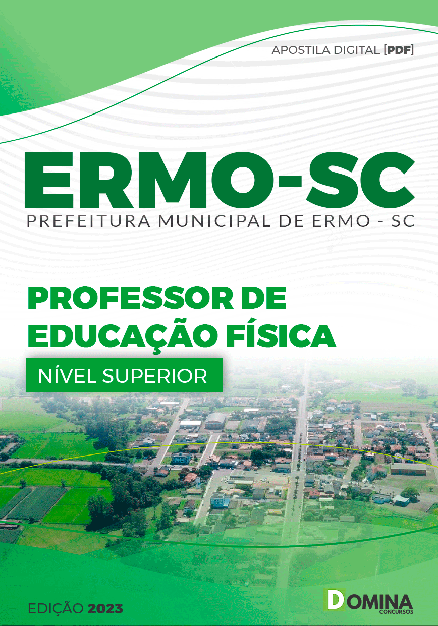 Apostila Concurso Prefeitura Ermo SC 2023 Professor Educação Física