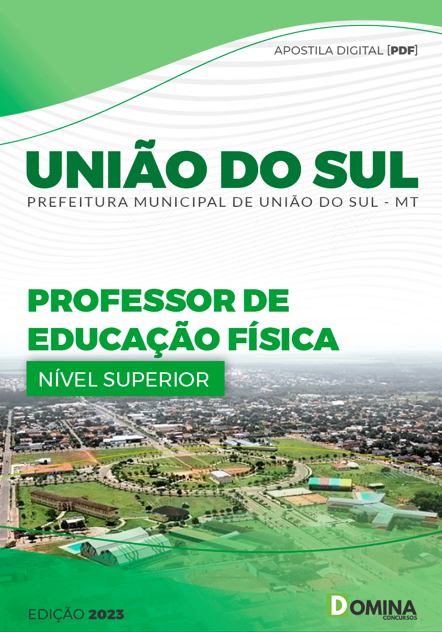 Apostila Pref União do Sul MT 2023 Professor Educação Física