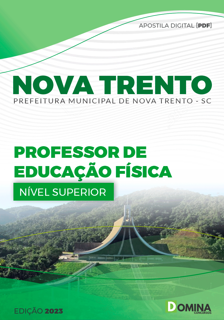 Apostila Pref Nova Trento SC 2023 Professor Educação Física