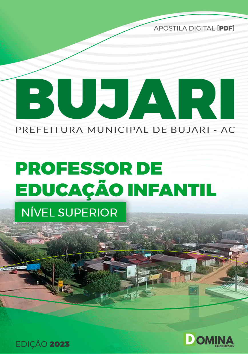 Apostila Concurso Pref Bujari AC 2023 Professor Educação Infantil