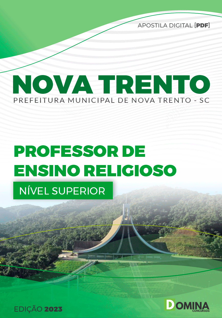 Apostila Pref Nova Trento SC 2023 Professor Ensino Religioso