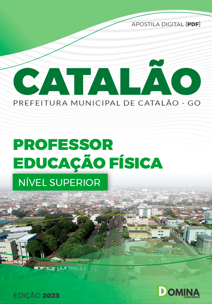 Apostila Pref Catalão GO 2023 Professor Educação Física