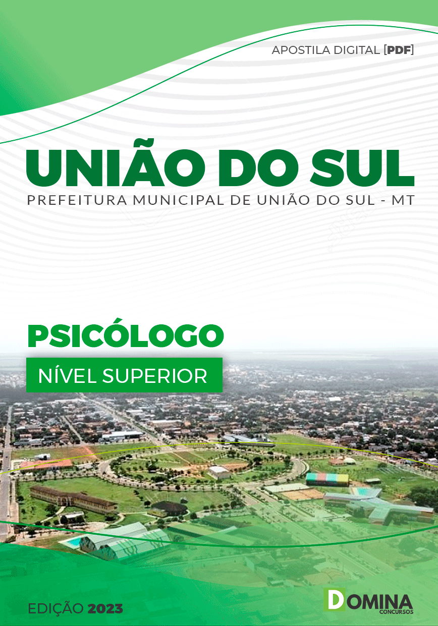 Apostila Pref União do Sul MT 2023 Psicólogo