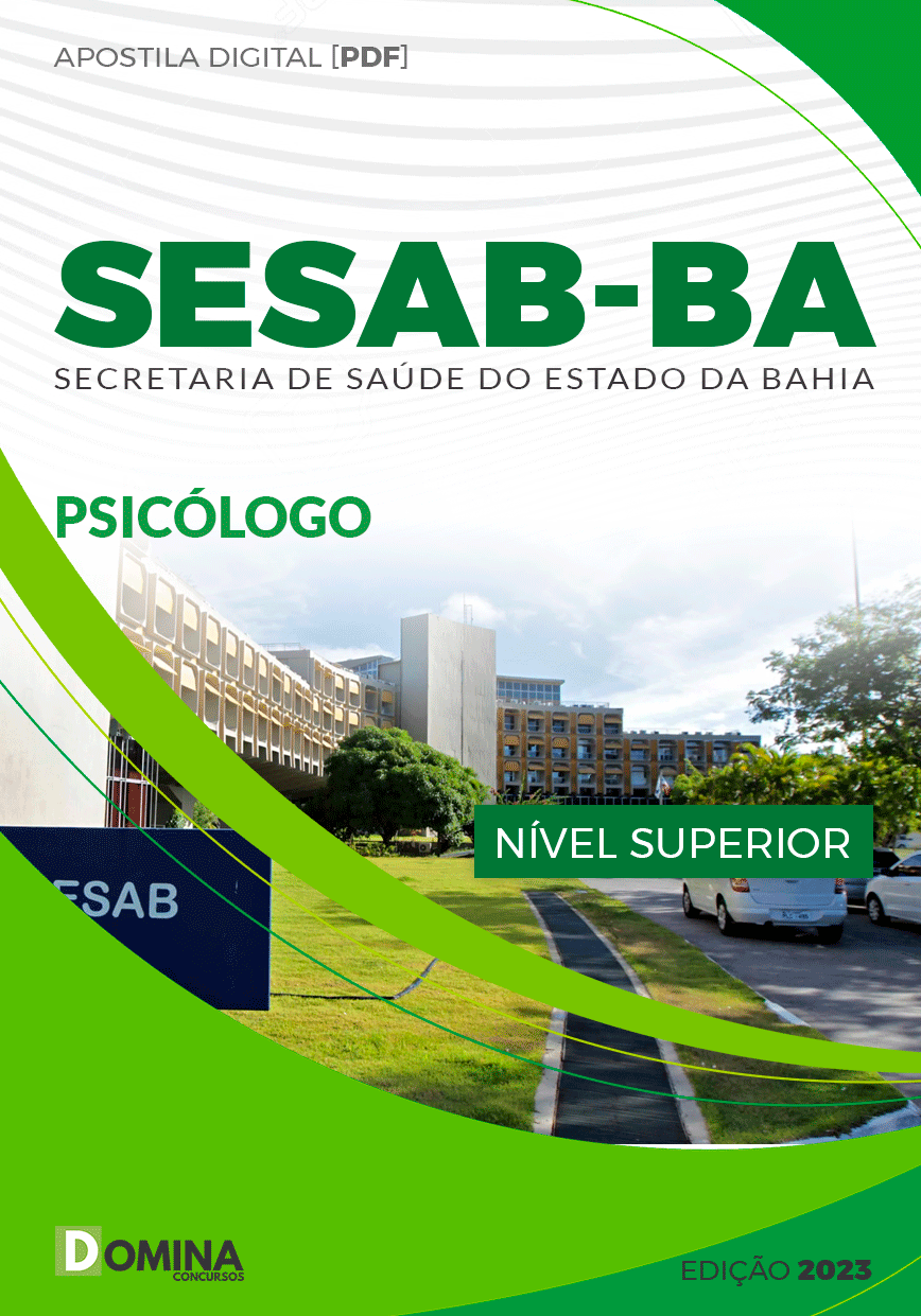 Apostila Concurso SESAB BA 2023 Psicólogo