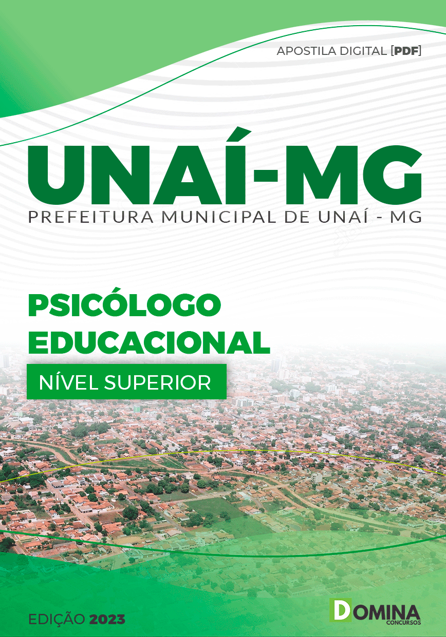 Apostila Concurso Pref Unaí MG 2023 Psicólogo Educacional