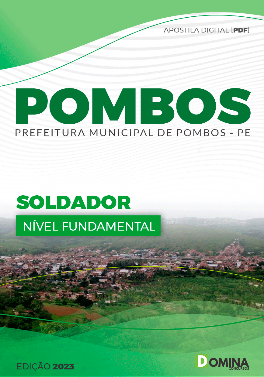 Apostila Concurso Pref Pombos PE 2023 Soldador