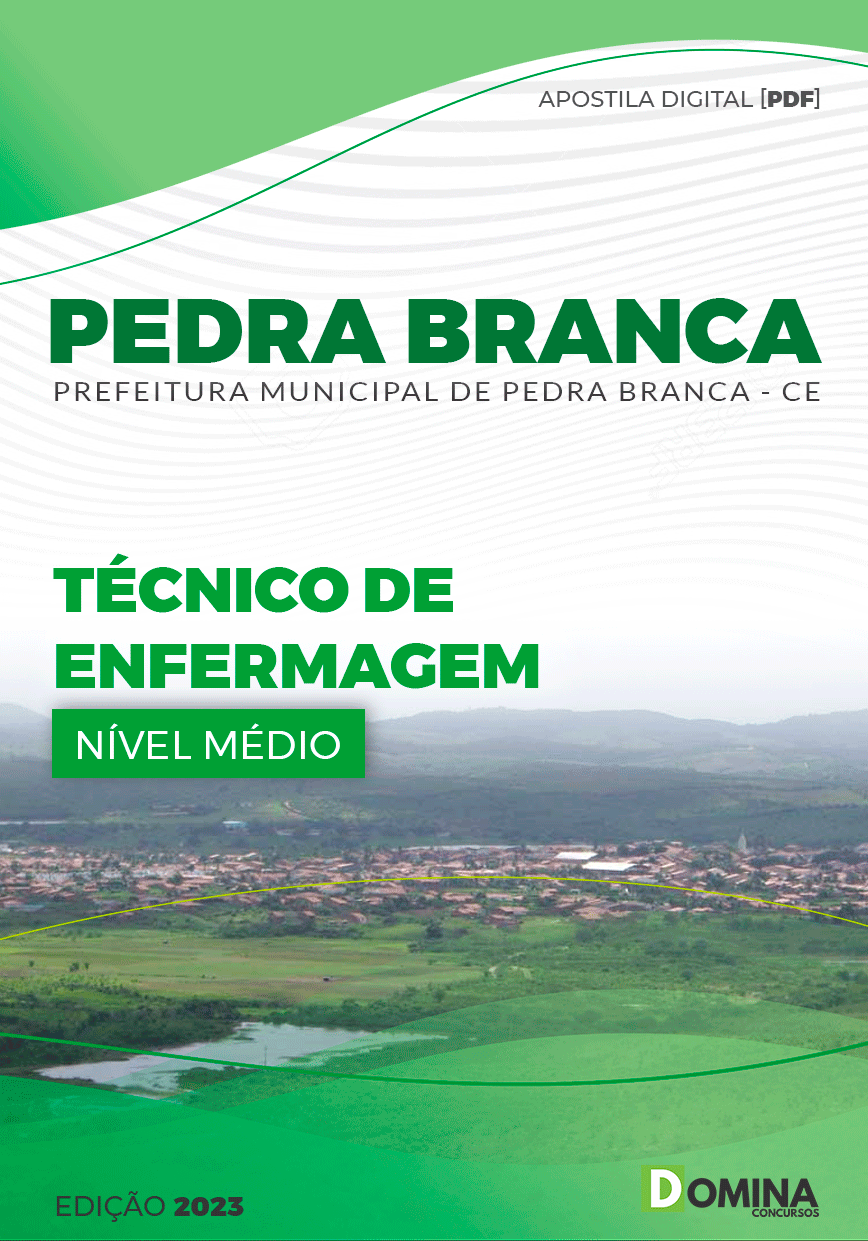 Apostila Concurso Pref Pedra Branca CE 2023 Técnico Enfermagem