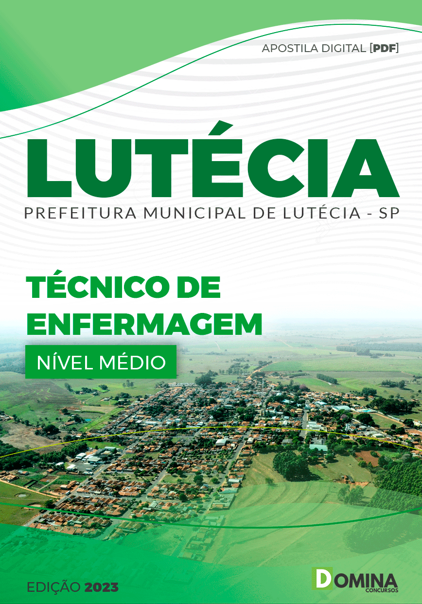 Apostila Concurso Pref Lutécia SP 2023 Técnico Enfermagem