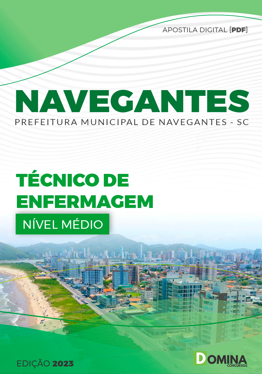 Apostila Pref Navegantes SC 2023 Técnico Enfermagem