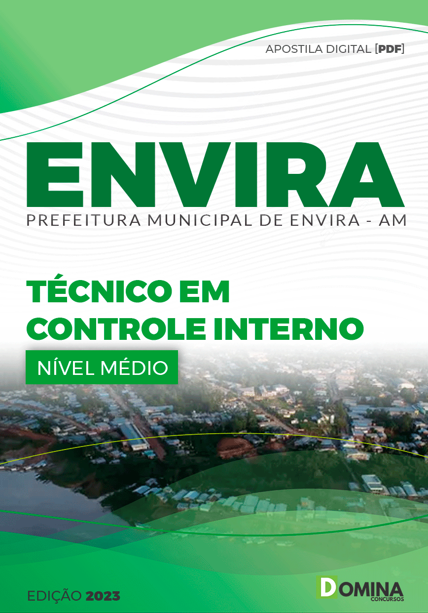 Apostila Pref Envira AM 2023 Técnico Controle Interno