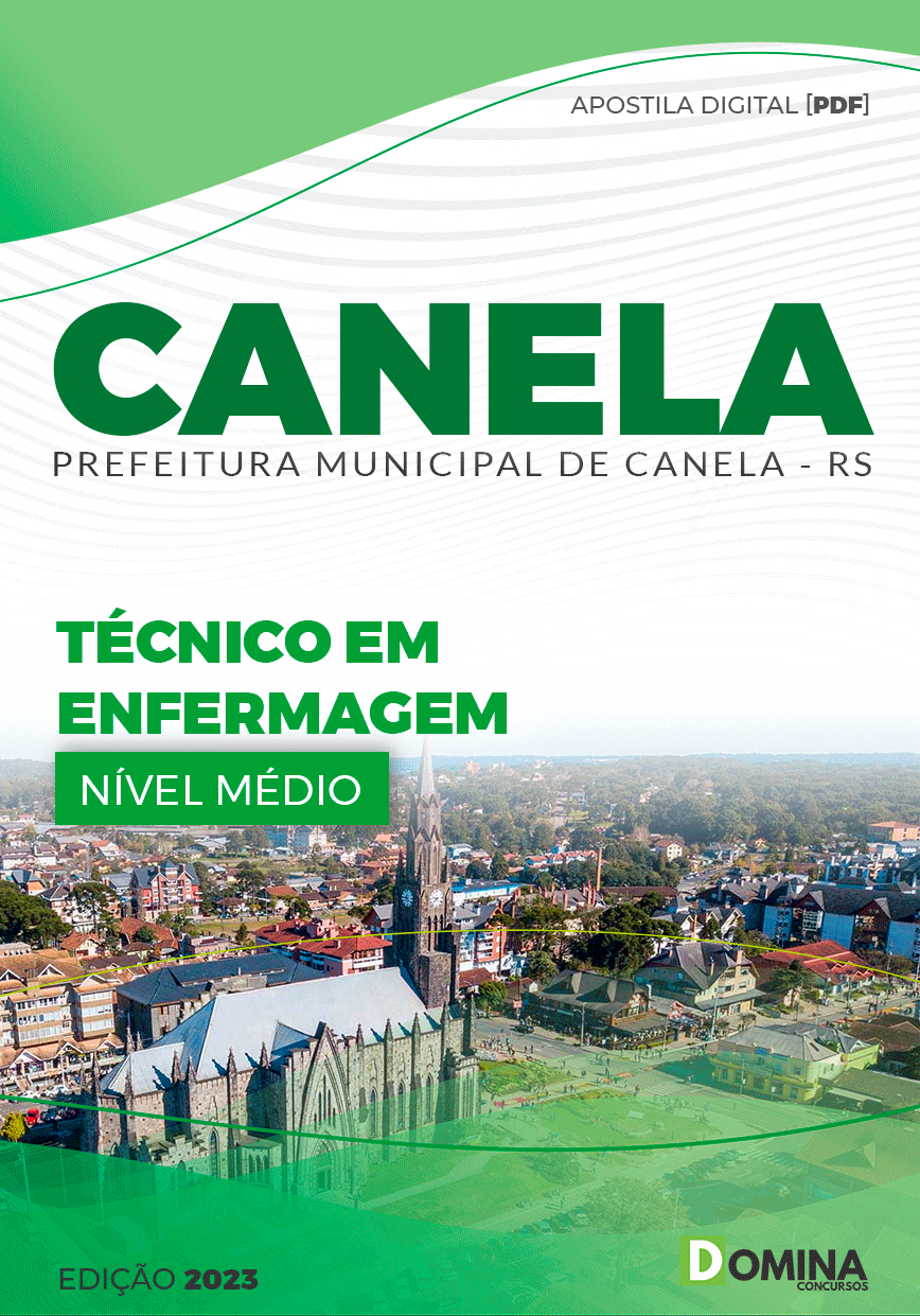 Apostila Pref Canela RS 2023 Técnico Enfermagem