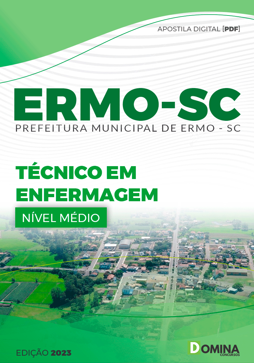 Apostila Concurso Prefeitura Ermo SC 2023 Técnico Enfermagem