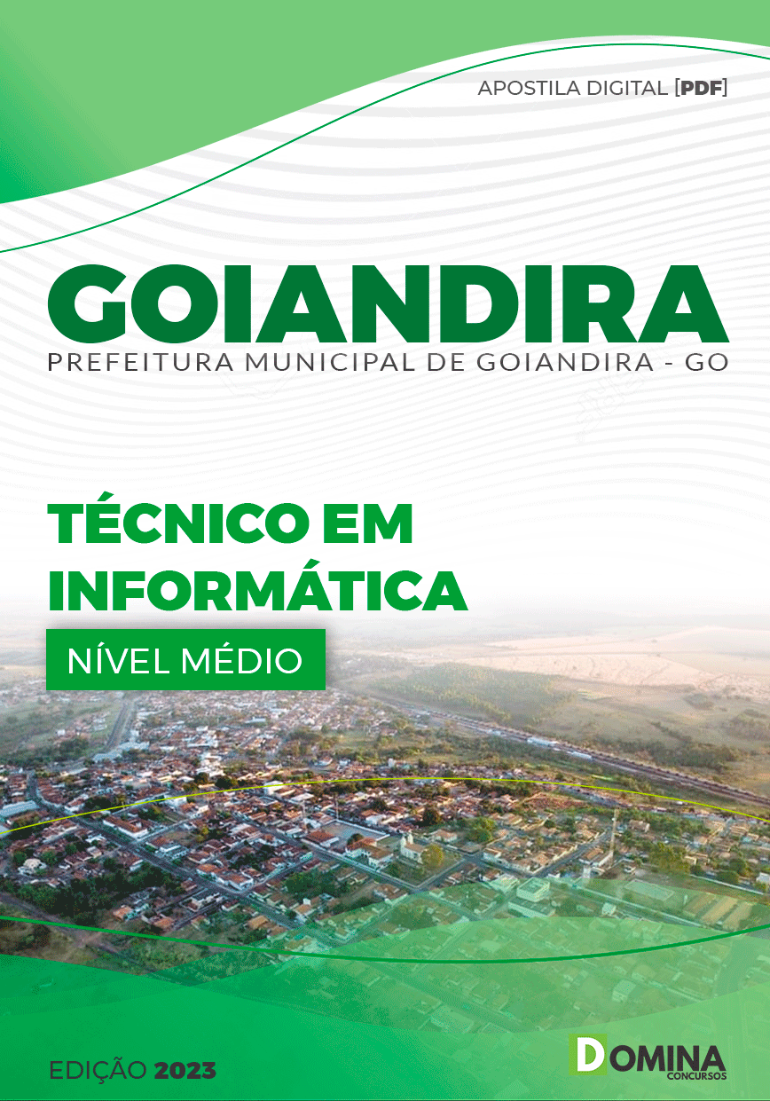 Apostila Pref Goiandira GO 2023 Técnico Informática