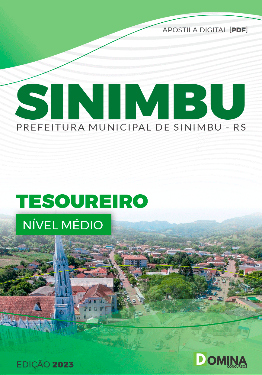 Apostila Concurso Pref Sinimbu RS 2023 Tesoureiro