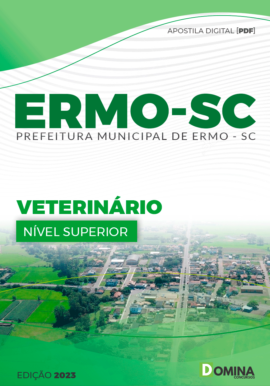 Apostila Concurso Prefeitura Ermo SC 2023 Veterinário