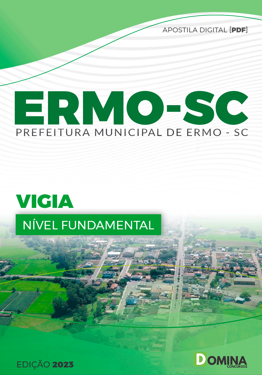 Apostila Concurso Prefeitura Ermo SC 2023 Vigia