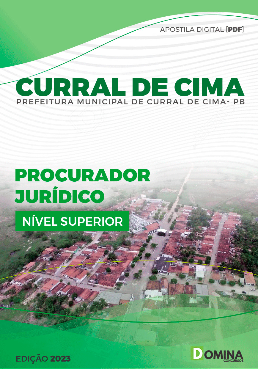 Apostila Pref Curral de Cima PB 2023 Procurador Jurídico
